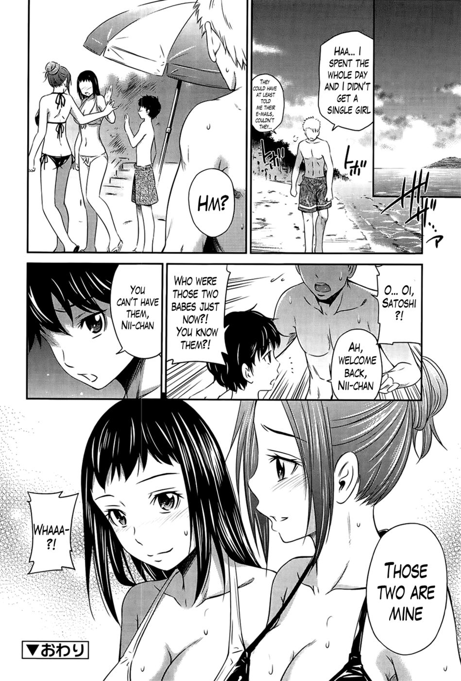 Hentai Manga Comic-A Very Hot Middle-Chapter 2-Temptation Beach-26